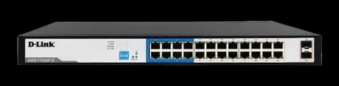 سوییچ 26 پورت D-Link مدل DGS-F1026P-E