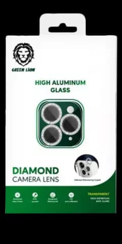 محافظ لنز دوربین Green Lion مدل Diamond مناسب برای iPhone 13 Pro / 13 Pro Max