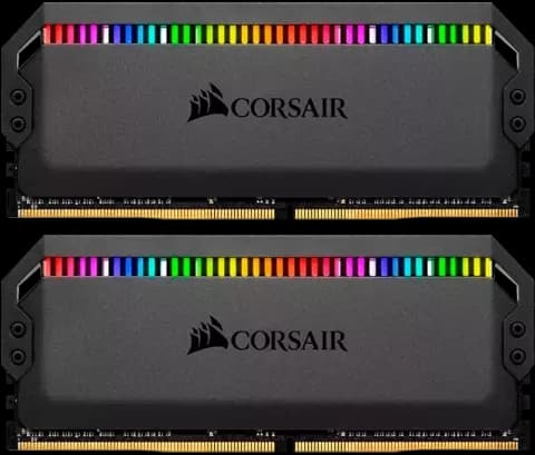 رم دسکتاپ (16GB*2) 32 گیگابایت Corsair مدل DOMINATOR PLATINUM RGB DDR5 6200MHz