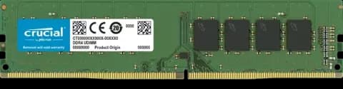 رم دسکتاپ (16GB*1) 16 گیگابایت Crucial مدل CT16G4DFRA32A DDR4 3200MHz