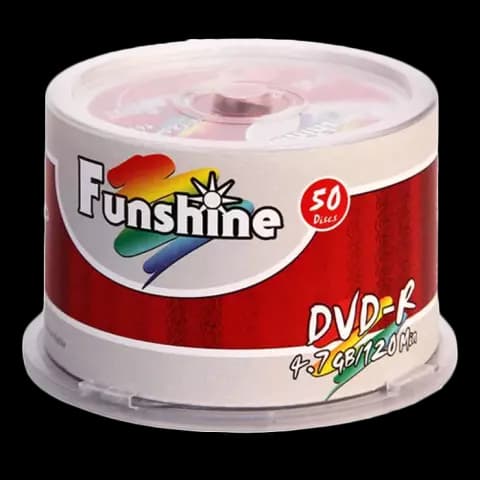 دی وی دی خام Funshine مدل 16X DVD-R