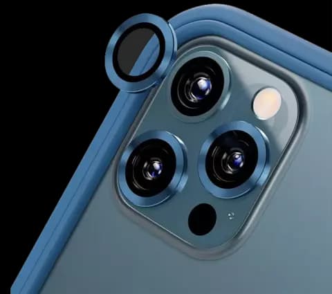 محافظ لنز دوربین Green Lion مدل Iron Camera Lens مناسب برای iPhone 13 Pro / 13 Pro Max