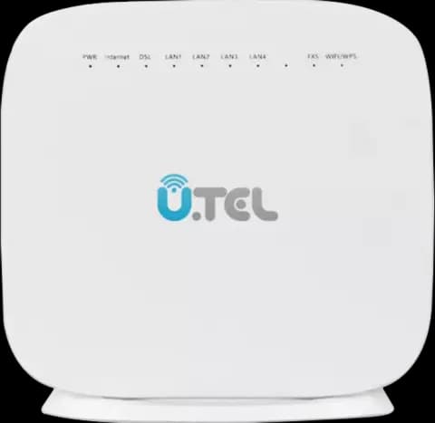 مودم روتر VDSL2/ADSL2 PLUS بی سیم U.TEL مدل V304F