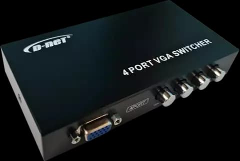 سوییچ 4 پورت D-NET VGA