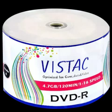 دی وی دی خام VISTAC مدل DVD-R 16X