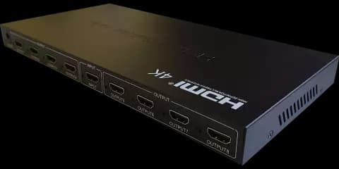 ویدیو اسپلیتر 8 پورت V-NET مدل HDMI 2K-4K