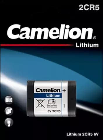 باتری ریموت کنترل Camelion مدل Lithium 2CR5-BP1