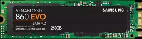 حافظه SSD اینترنال 250 گیگابایت Samsung مدل  860 EVO M.2