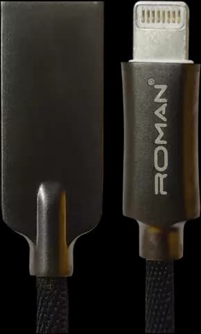 کابل شارژ 1 متری USB به Lightning رومن