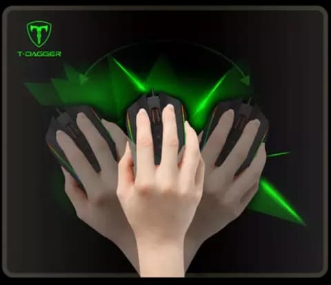 موس پد گیمینک T-DAGGER مدل GEOMETRY-M T-TMP201