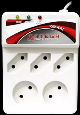 محافظ نوسان برق OMEGA بدون کلید 5 خانه
