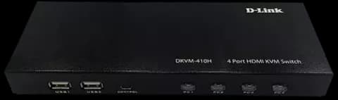 سوییچ 4 پورت D-LINK KVM مدل DKVM-410H