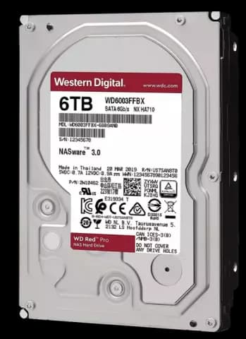 هارد اینترنال 6 ترابایت WD مدل Red Pro WD6003FFBX 