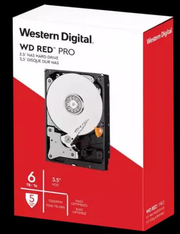 هارد اینترنال 6 ترابایت WD مدل Red Pro WD6003FFBX 