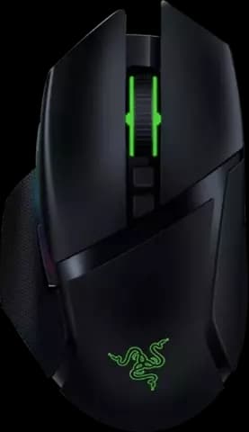 موس بی سیم گیمینگ Razer مدل Basilisk Ultimate همراه با پایه شارژ