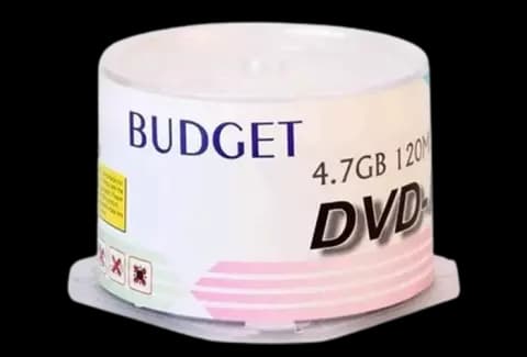 دی وی دی خام Budget مدل 16X DVD-R