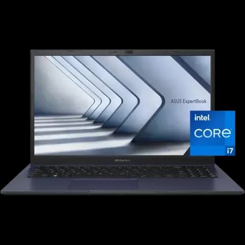 لپ تاپ 15.6 اینچ Asus مدل ExpertBook B1 B1502CBA-NJ2411 (i7 1255U-16GB-1TB SSD-FHD-Backlight-fingerprint-Mouse-bag)