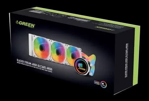 خنک کننده پردازنده  Green مدل GLACIER STREAM GLC360S-ARGB