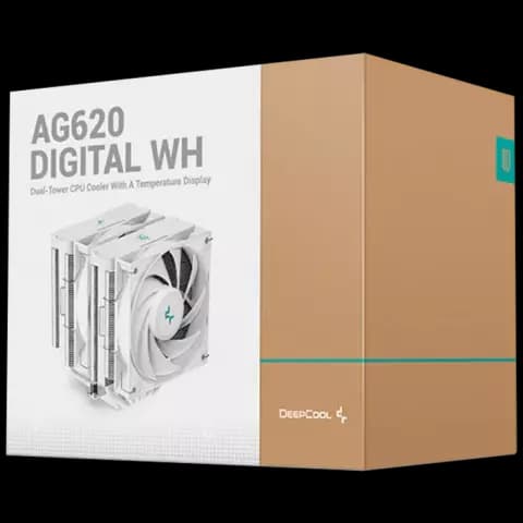 خنک کننده پردازنده Deepcool مدل AG620 DIGITAL WH