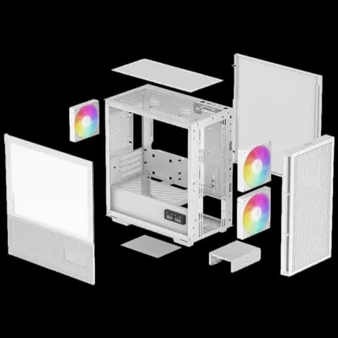 کیس گیمینگ Deepcool مدل CH360 DIGITAL WH
