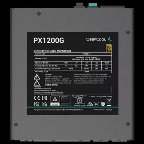 پاور 1200 وات Deepcool مدل PX1200G 80Plus Gold