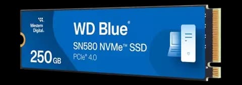 حافظه SSD اینترنال 250 گیگابایت WD مدل Blue SN580 NVMe M.2