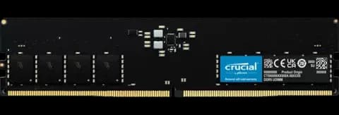 رم دسکتاپ (16GB*1) 16 گیگابایت Crucial مدل CT16G52C42U5 DDR5 5200MHz
