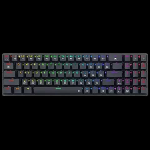 کیبورد سیمی گیمینگ Redragon مدل Ashe K626P-KB با سوییچ قرمز