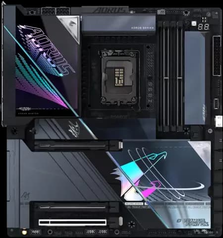 مادربرد  GIGABYTE مدل  Z890 AORUS MASTER AI TOP