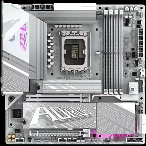 مادربرد  GIGABYTE مدل  Z890M AORUS ELITE WIFI7 ICE