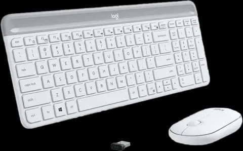 کیبورد و موس بی سیم Logitech مدل MK470 Slim