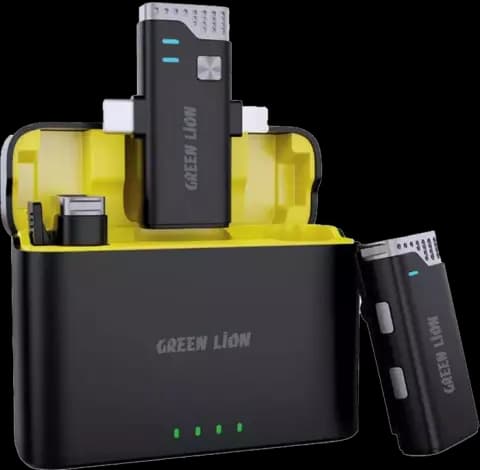 میکروفون یقه‌ای Green Lion مدل GN2IN1MIC360D