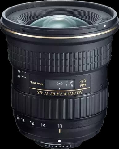 لنز دوربین TOKINA مدل AT-X 11-20 F2.8 PRO مناسب برای دوربین CANON