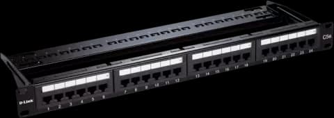 پچ پنل 24 پورت D-LINK مدل NPP-5E1BLK241