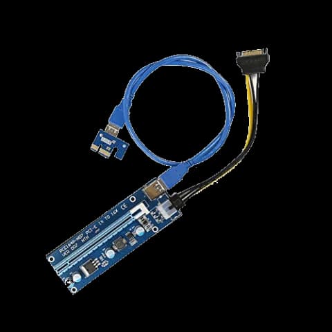 رایزر گرافیک PCI-E 1X به 16X مدل VER 007