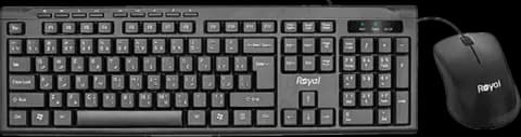 کیبورد و موس سیمی Royal مدل RKM-720