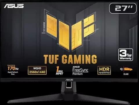 مانیتور گیمینگ 27 اینچ ASUS مدل TUF Gaming VG27AQA1A