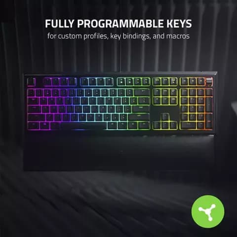 کیبورد سیمی گیمینگ Razer مدل Ornata V2
