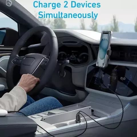 شارژر فندکی Anker مدل Ultra-Compact A2741