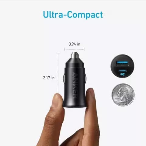 شارژر فندکی Anker مدل Ultra-Compact A2741