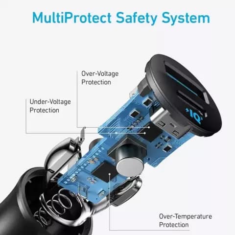 شارژر فندکی Anker مدل Ultra-Compact A2741