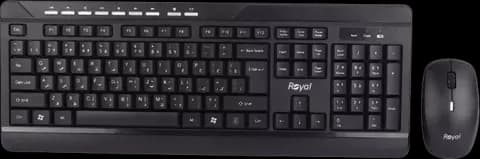 کیبورد و موس بی سیم Royal مدل RKM-830