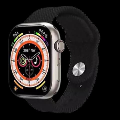 ساعت هوشمند HK مدل HK13 ProMax با بند اسپورت مشکی
