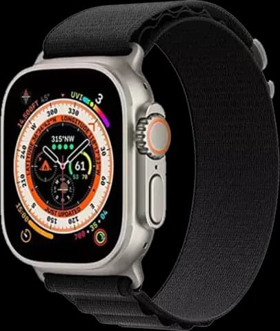 ساعت هوشمند Green Lion مدل Ultra Active GNSW49-A با بند اسپورت مشکی