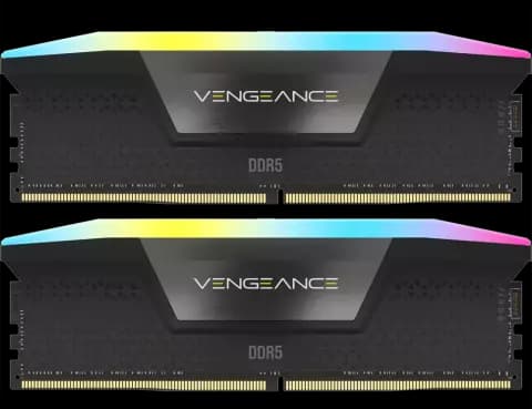 رم دسکتاپ (16GB*2) 32 گیگابایت Corsair مدل VENGEANCE RGB DDR5 5200MHz