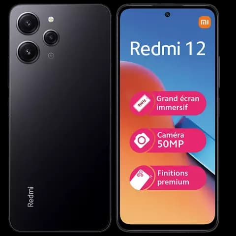 گوشی موبایل 128 گیگابایت Xiaomi مدل Redmi 12 نسخه گلوبال