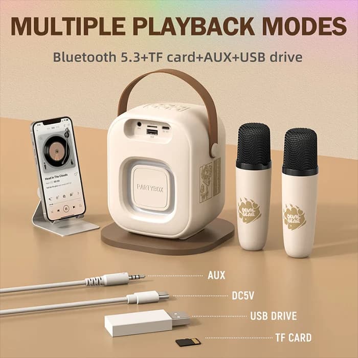 اسپیکر قابل حمل Onikuma مدل KARAOKE L7