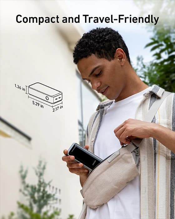 پاوربانک 12000 میلی آمپر ساعت Anker مدل Prime A1335