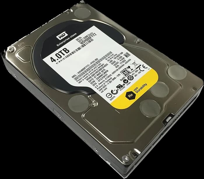 هارد اینترنال 4 ترابایت WD مدل Black WD4000FYYZ