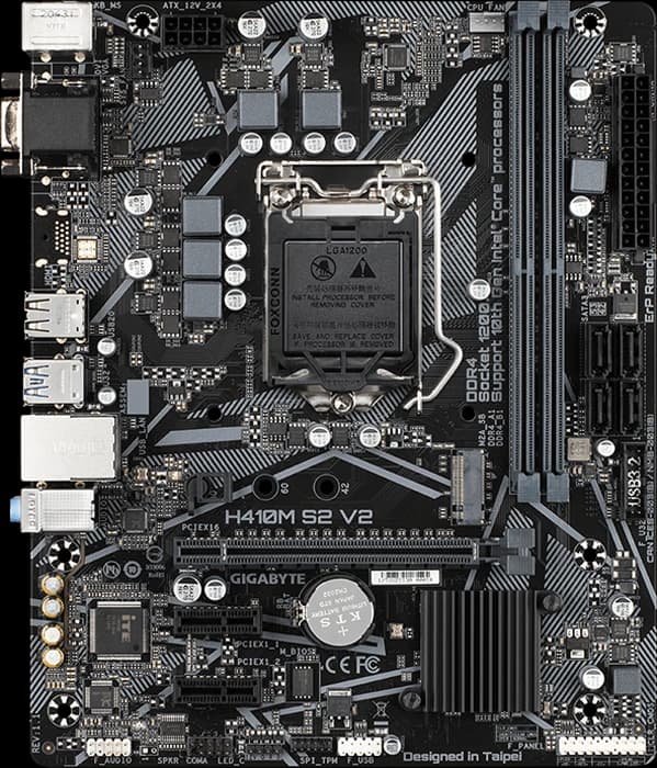 مادربرد GIGABYTE مدل H410M S2 V2 (rev. 1.7)